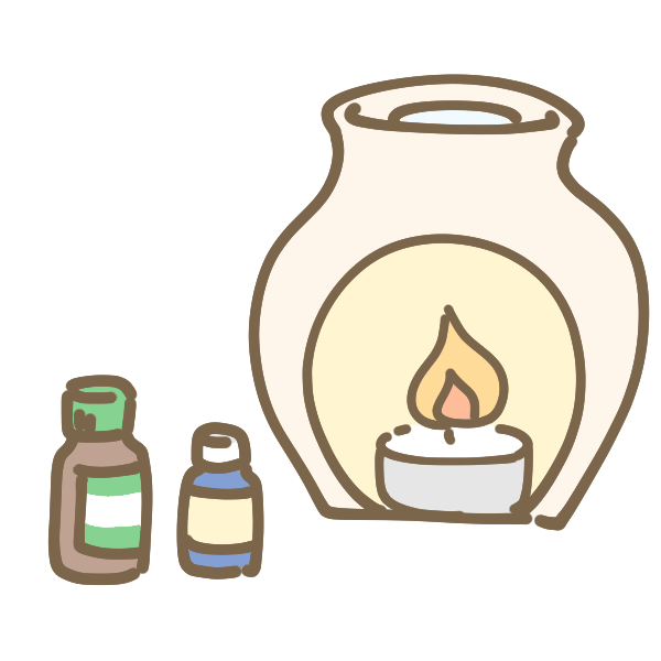 アロマのイラスト かわいいフリー素材が無料のイラストレイン
