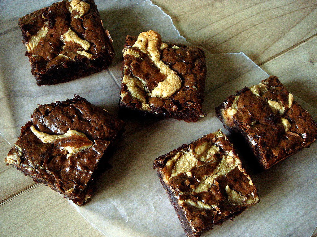 peanut butter swirl brownies