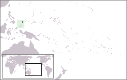 Vị trí của Palau