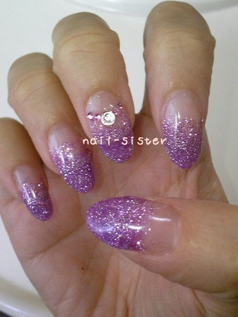 パープルbase ネイルギャラリー 四條畷 Nail Sister ネイルシスター