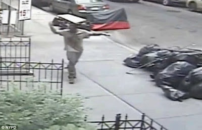 NYPD hunt man who shoved a bag of feces down a woman’s pants