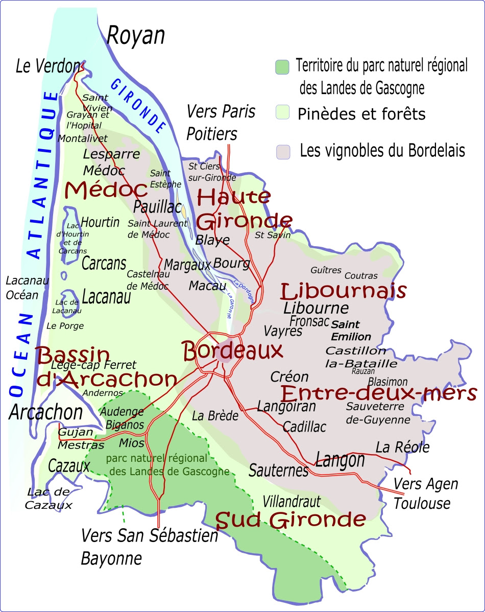 gironde carte Caruso33 Carte De La Gironde Region Nouvelle Aquitaine gironde carte