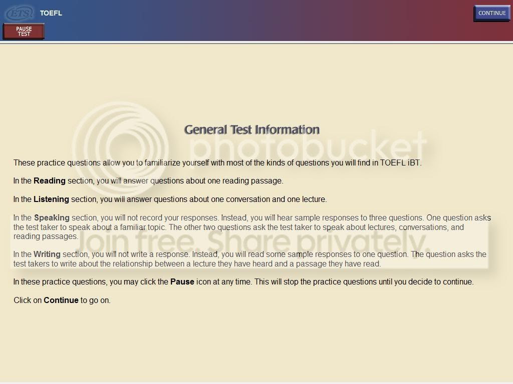 ETS [share_ebook] ETS ONLINE TOEFL SAMPLE TEST SET by ETS - 免费 ...