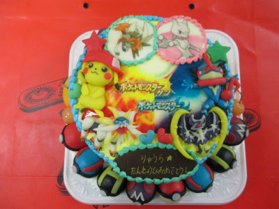 ポケモンのケーキ はりまやblog 似顔絵ケーキ イラストケーキ 立体ケーキなど