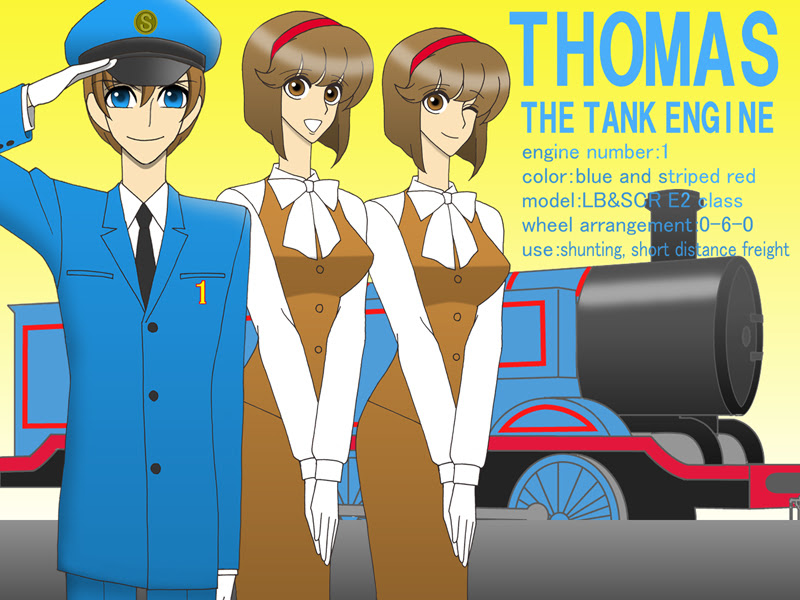 事故とケンカはソドー鉄道の華 リクエストのトーマス擬人化とアニーとクララベル