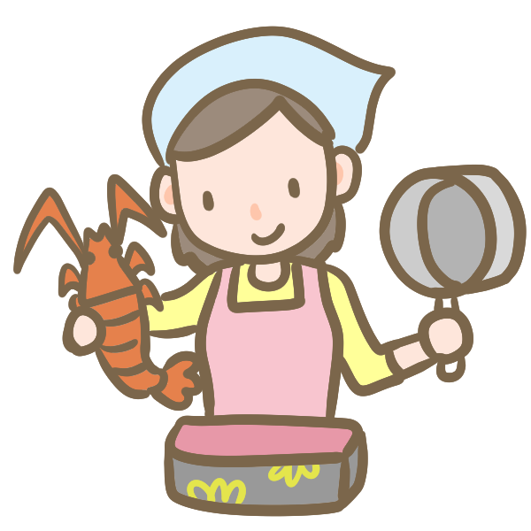 おせち作りのイラスト かわいいフリー素材が無料のイラストレイン