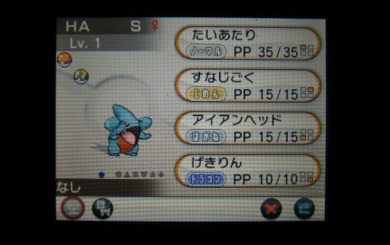 ３ｄｓ ポケットモンスター Xy アイアンヘットげきりん持ちフカマルができた プレイ日記１５ 突撃ヘタレのゲームプレイ日記