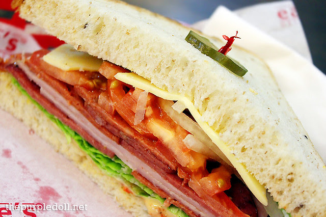 Classic Italian Sandwich Earle's Delicatessen