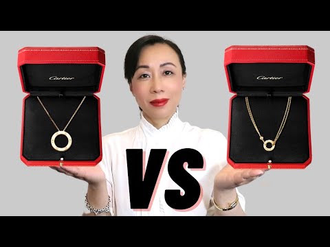 The Best 7 Love Necklace 2 Diamonds Cartier