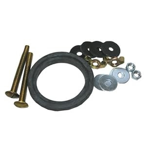 Lasco 04-3815 Toilet Tank To Bowl Bolt Kit for Eljer Brand with Bolts, Washers, Hex and Wing Nuts and TxB Gasket