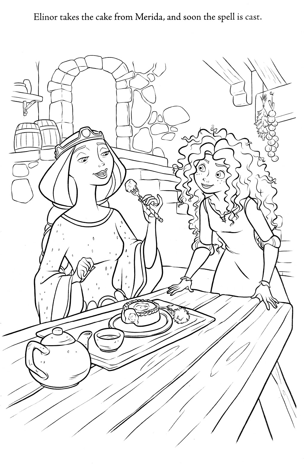 Brave Coloring Pages