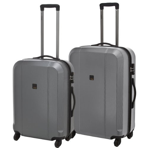  Titan Moda 360° 4-Rollen-Trolley Set 2 tlg. (gunmetall)