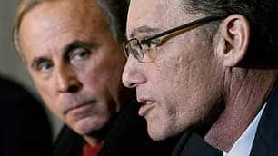 Marc Trestman on Alouettes Head Coach Marc Trestman  Right  Bowed To Calgary S John