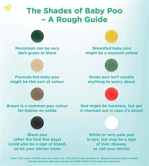  12 free printable stool color charts word pdf baby stools color chart