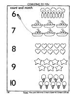  learningenglish esl counting to ten preschool math worksheets