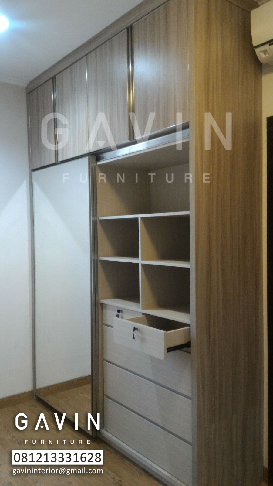 Lemari pakaian minimalis  Kitchen set minimalis - Lemari 