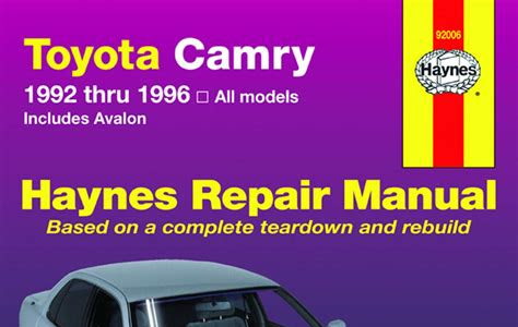 Download PDF Online 1992 camry repair manua How to Download EBook Free PDF