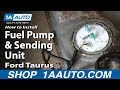 2006 Ford Taurus Fuel Pump Wiring Diagram