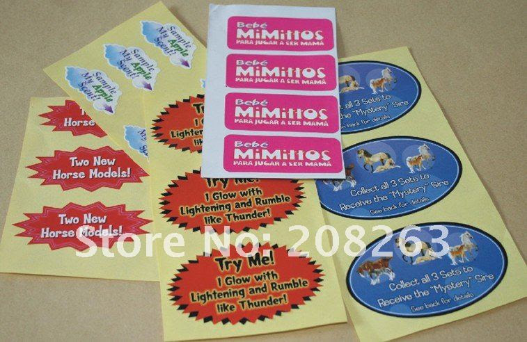 printer paper to make stickers