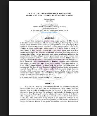 Contoh Jurnal Dalam Bahasa Inggris Tentang Correlation 