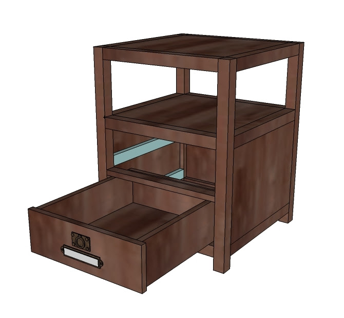 PDF DIY End Table Plans Drawer Download fly tying desk plans ...