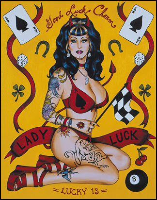 good luck charms pose
