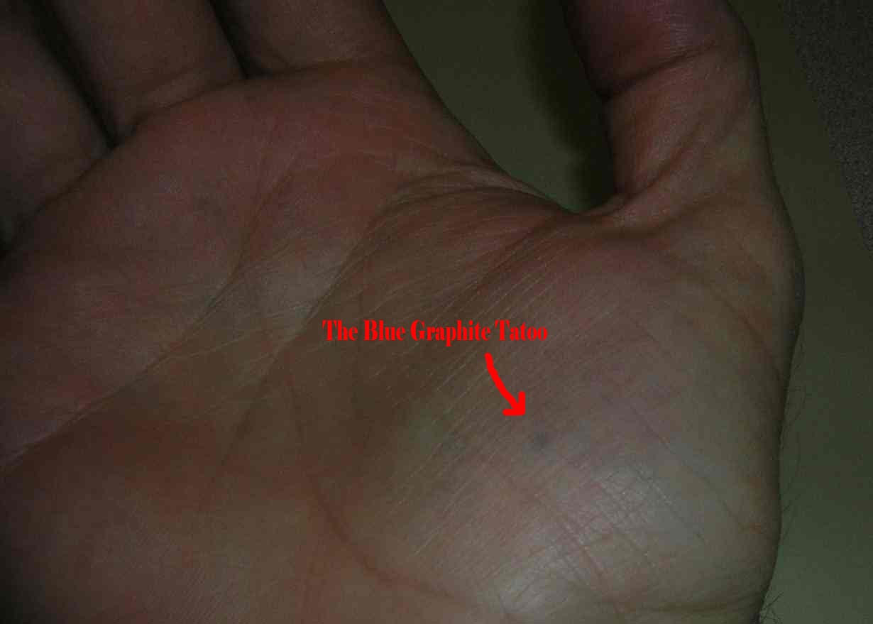 hand, and there is a small