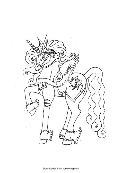 unicorn pony kleurplaat kleurplaat eenhoorn