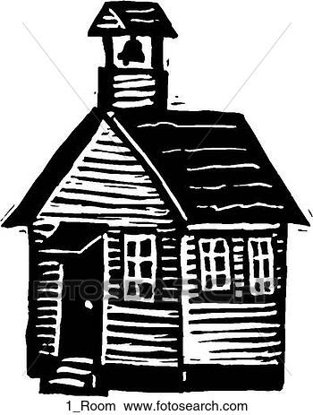 Clipart - 1 room schoolhouse. 
fotosearch - search 
clipart, illustration 
posters, drawings 
and vector eps 
graphics images