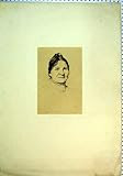 Antique Portrait Old Woman Frilly Neck Blouse C1847