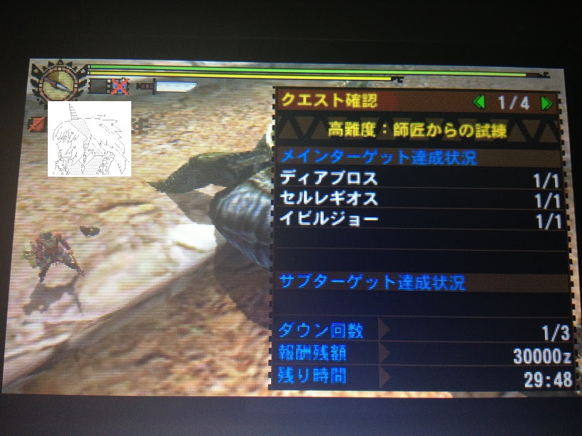 Mh4g 村最終 師匠からの試練 の攻略ポイント 感想 このクエストをクリアするために イャンクックカフェ