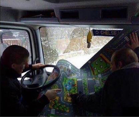Life before Google maps