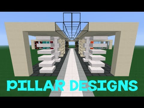 Minecraft: Pillar Designs 