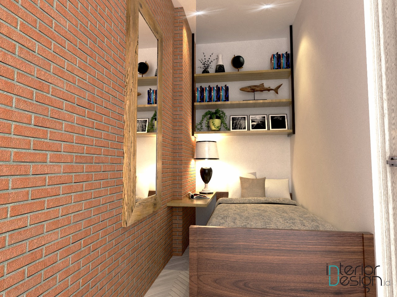 Kamar Tidur Apartemen Jakarta InteriorDesignid