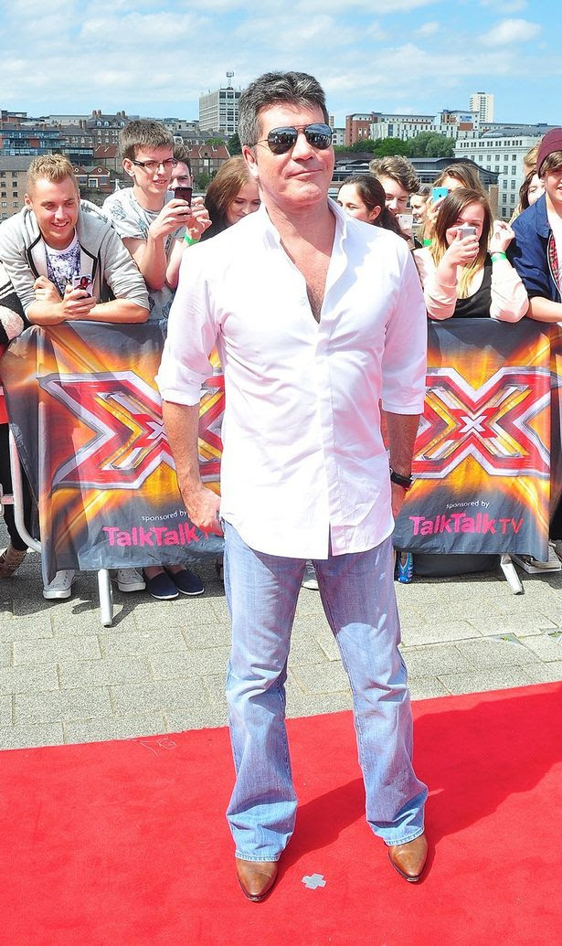 Simon Cowell arrives for X Factor Auditions