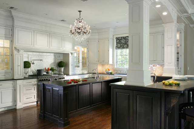Black and White Kitchen Cabinets Contemporary Kitchen Black and White Kitchen Cabinets Contemporary Kitchen