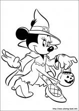 Minnie Mouse coloring pages on Coloring-Book.info