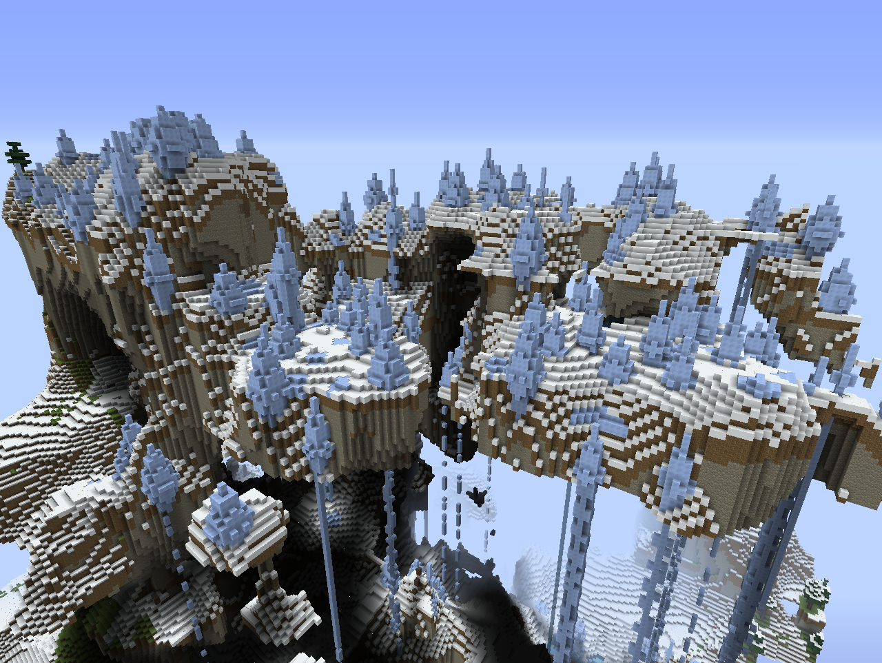Epic AMPLIFIED Ice Spike Spawn (1.7.1 / 13w42b) Pics 