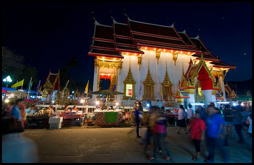  Locals together with many Thai tourists come upward to pray together with pay respects to several revered monks who  Bangkok Thailand Place should to visiting; Chalong Temple (Wat Chalong)