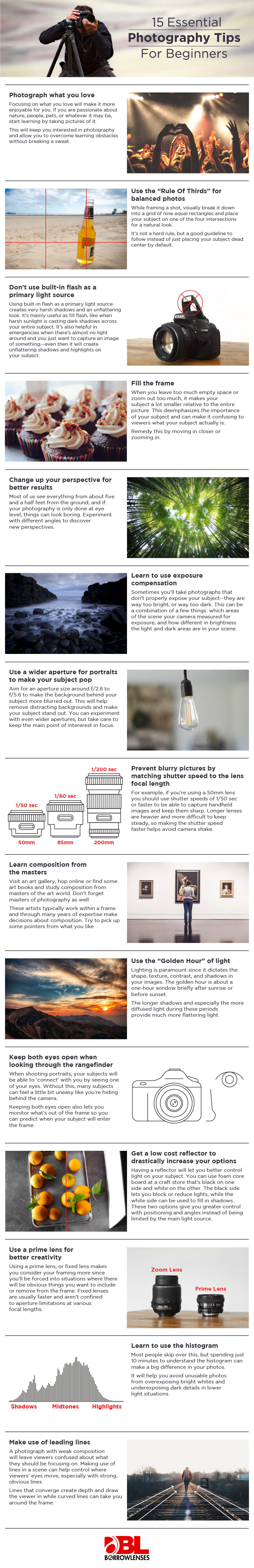 tips for new photographers