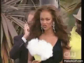 Tyra Banks on Make A Gif