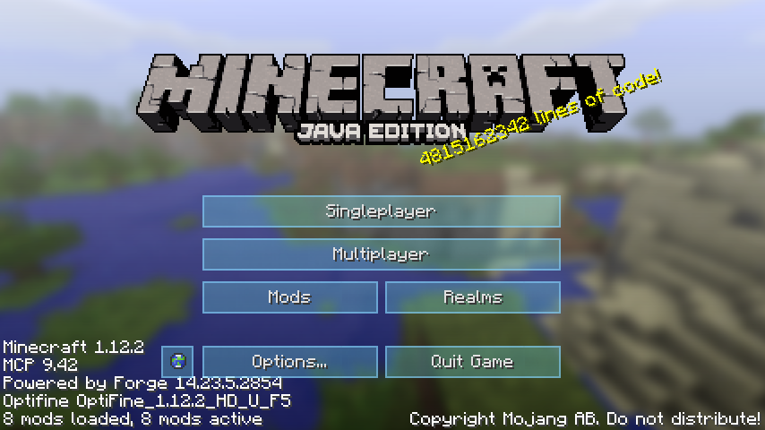 透明科技化gui界面材质包 Dimension Of Nothingness Gui Minecraft中文下载站