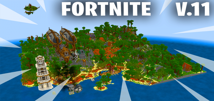 Sg Fortnite V 11 Battle Royale Minecraft Pe Maps