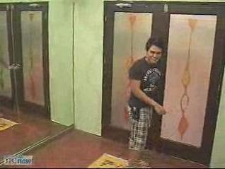 7-20-08 van going back inside the house from talking to the headmaster