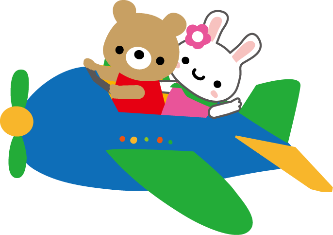 飛行機のイラスト 無料素材