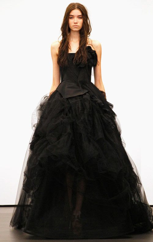 Vera Wang black wedding dress Fashion Pinterest Vera Wang black wedding dress Fashion Pinterest