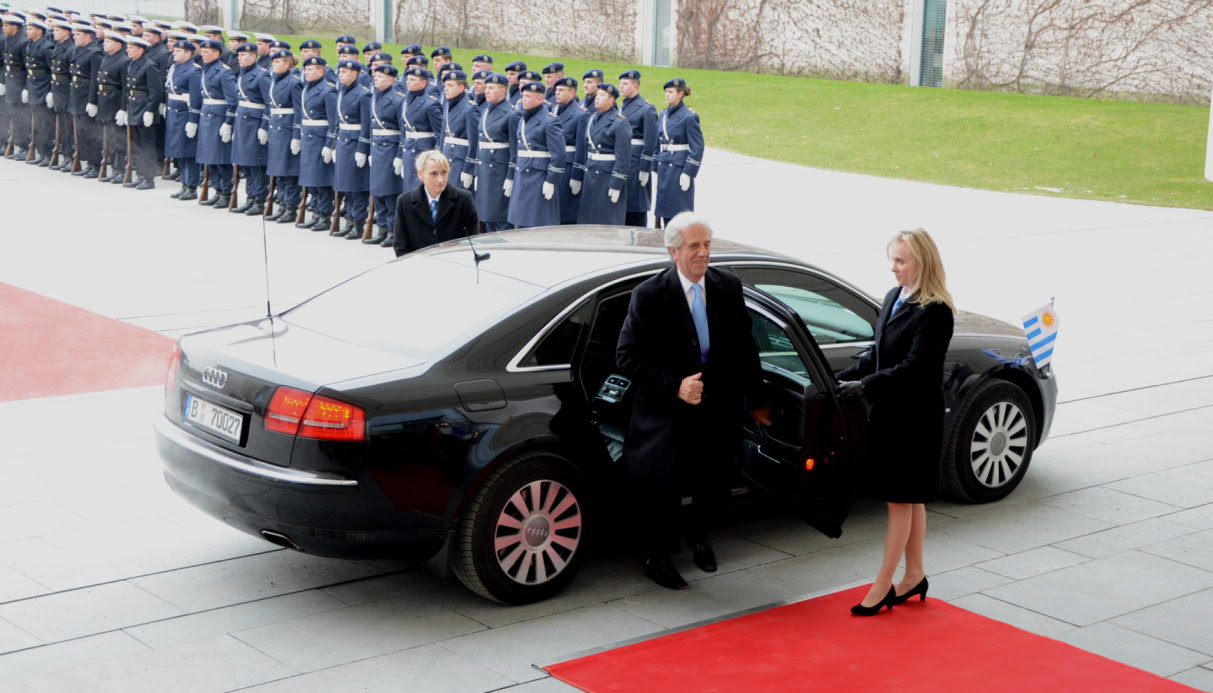 Präsident Uruguay Tabaré Vázquez Berlin