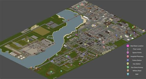 project zomboid raven creek map pinned location steams play