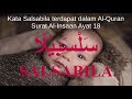 Arti Nama Salsabila Dalam Bahasa Arab