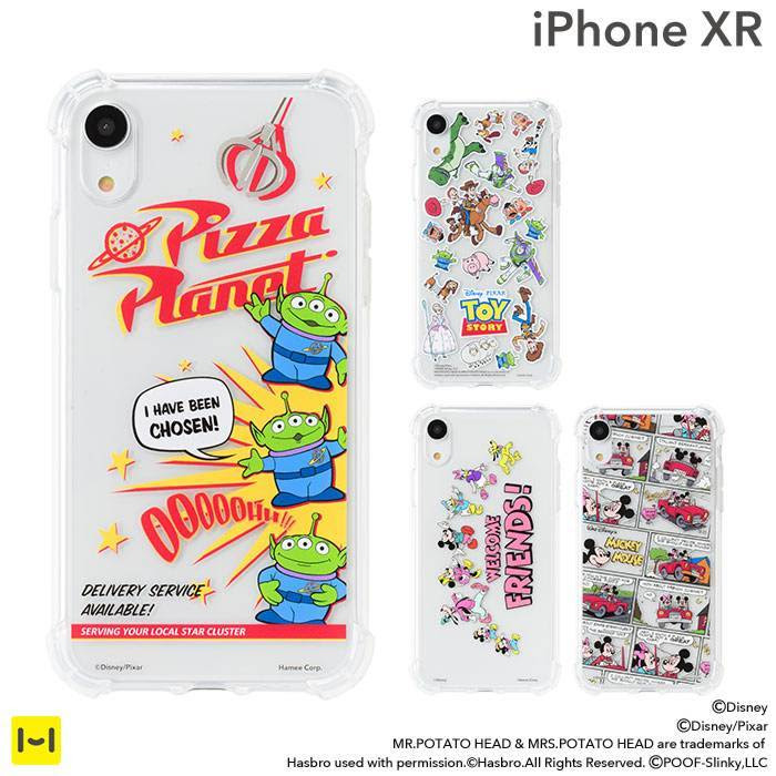Iphonexrケース ディズニー ピクサーキャラクターtpuソフトケース